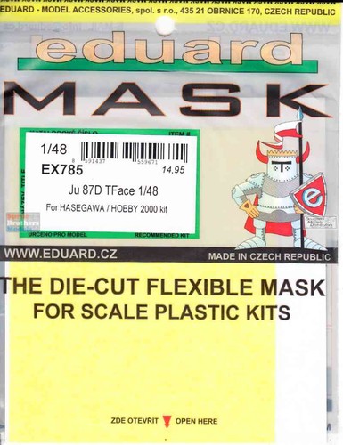 Eduex785 eduard mask - 1:48,